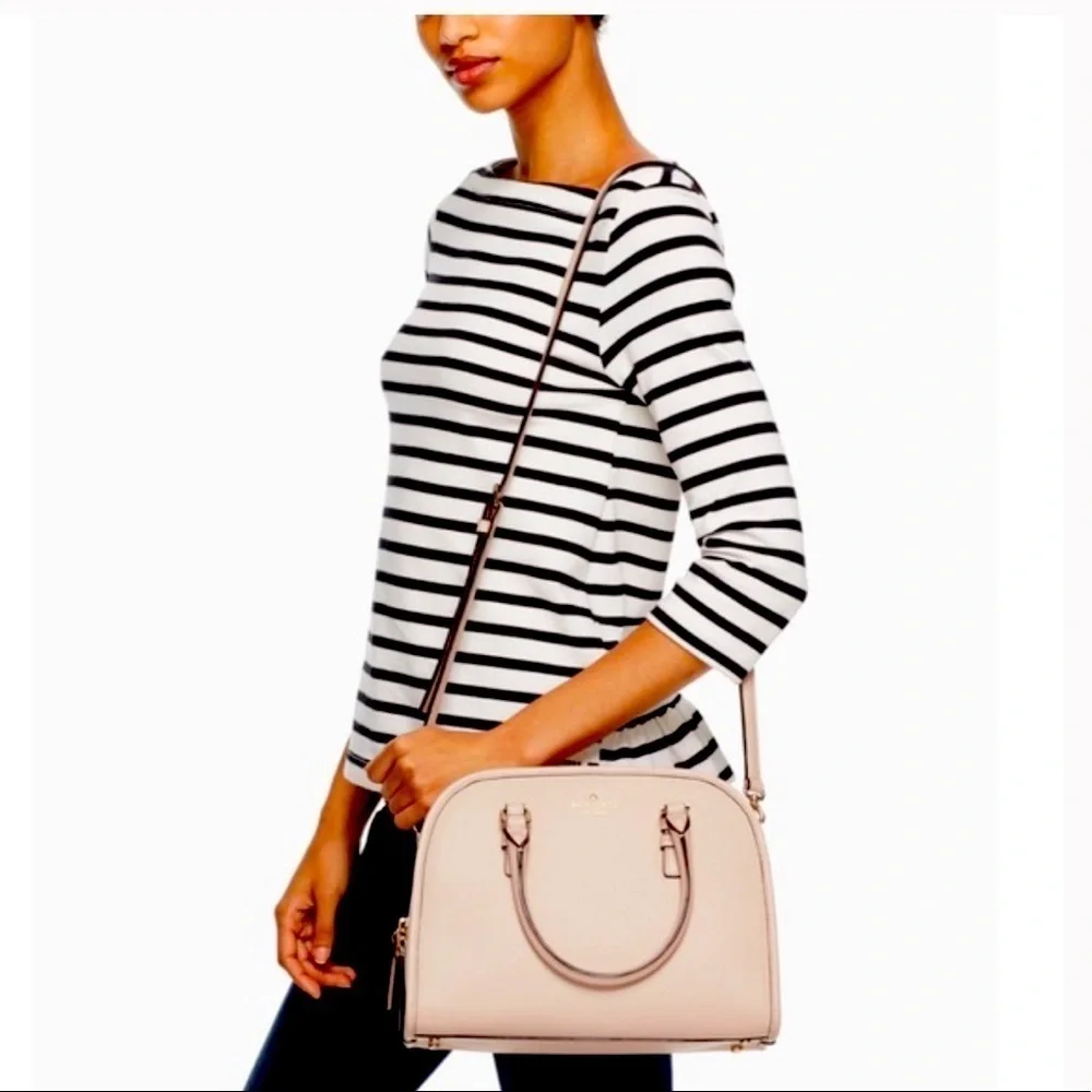 Kate Spade Montgomery Street Leather Baby Pink Satchel Bag